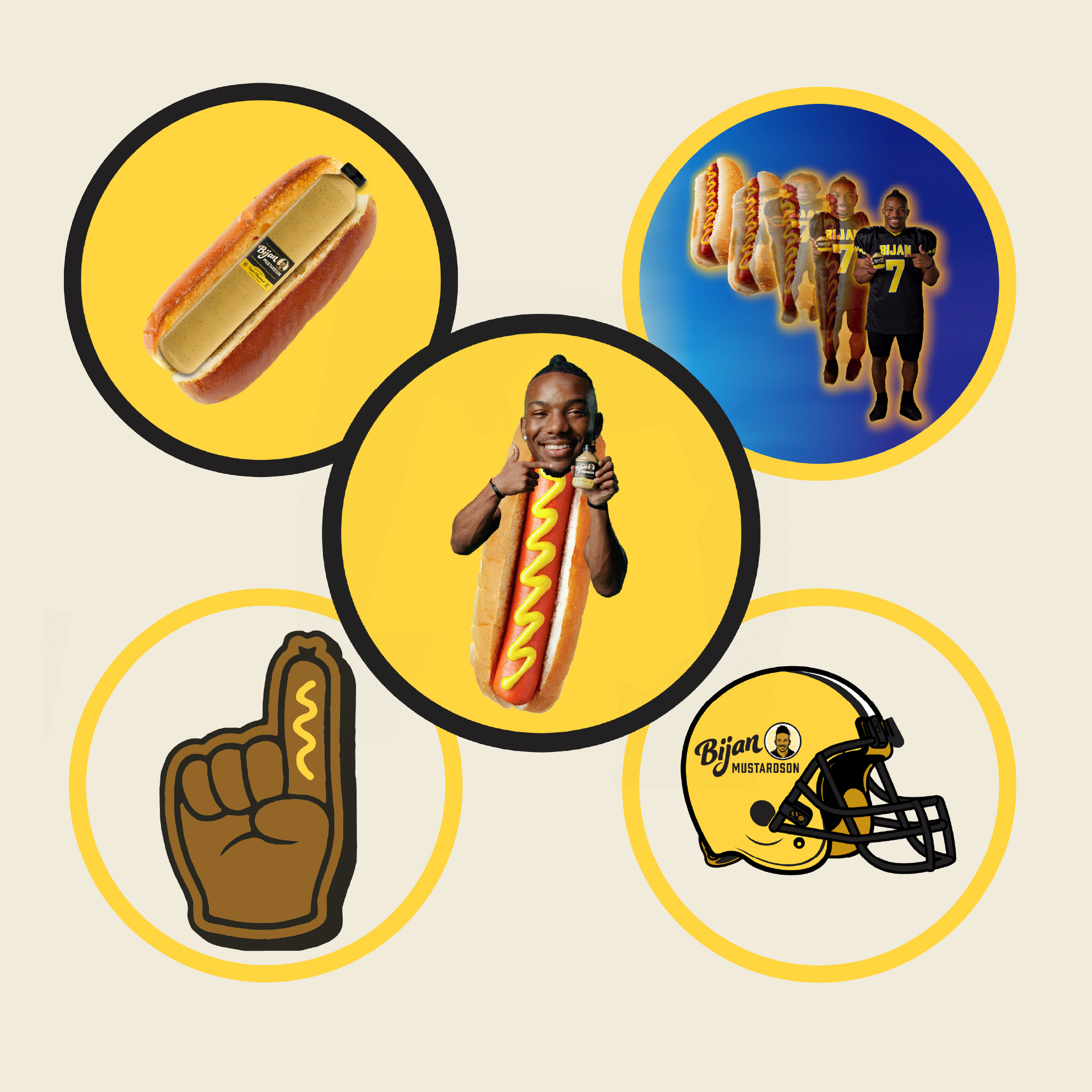 Bijan Mustardson Fantasy Football Icons