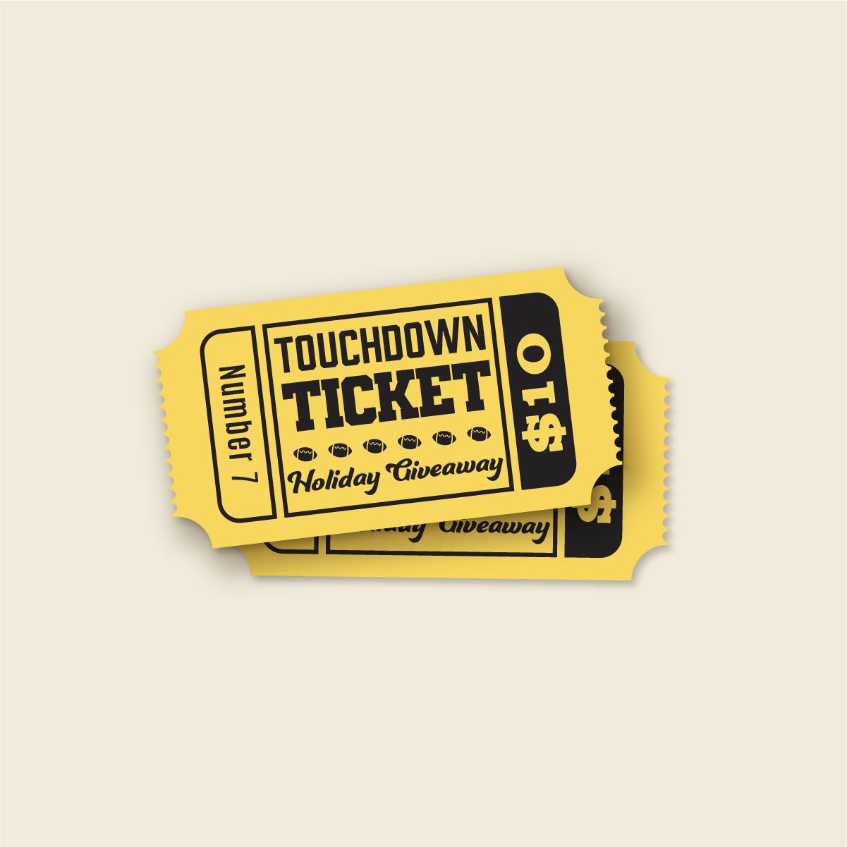 TOUCHDOWN TICKET!